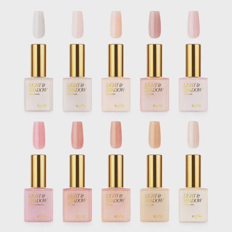 Aprés Gel Sheer Couleur Spring - Bộ 10