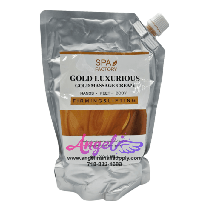 Spa Factory Gold Luxurious Massage Cream - Angelina Nail Supply NYC