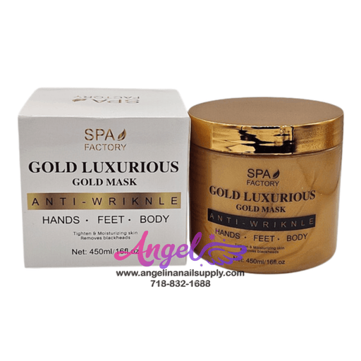 Spa Factory Gold Luxurious Moisture Mask - Angelina Nail Supply NYC