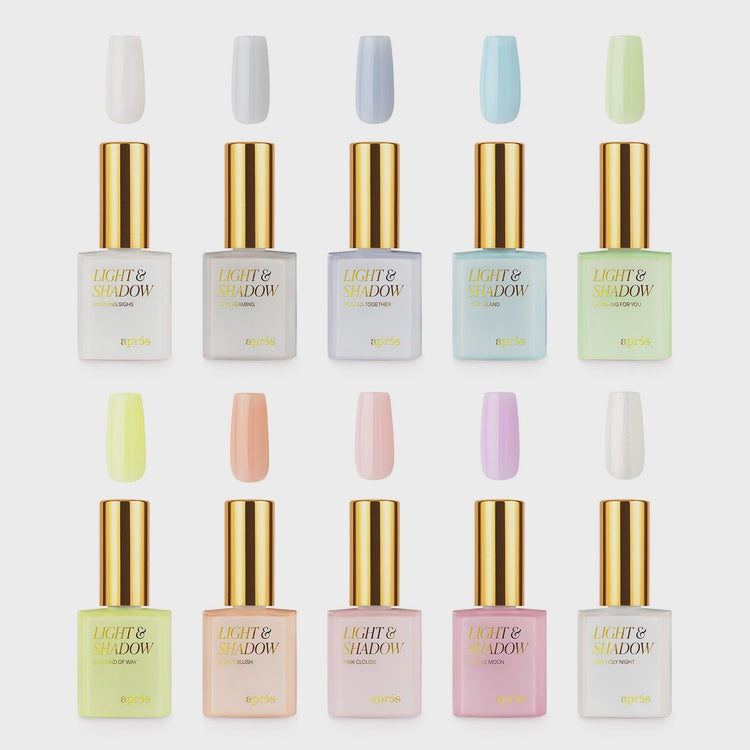 Aprés Gel Sheer Couleur Summer - Bộ 10