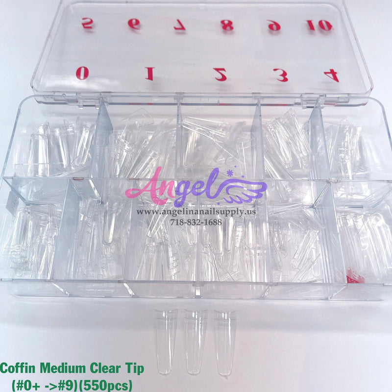 Tip in Box - Mix Style - Angelina Nail Supply NYC