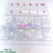 Tip in Box - Mix Style - Angelina Nail Supply NYC
