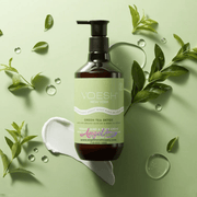 Voesh Green Tea Detox Vegan Body & Hand Creme 28 Fl.Oz. - Angelina Nail Supply NYC