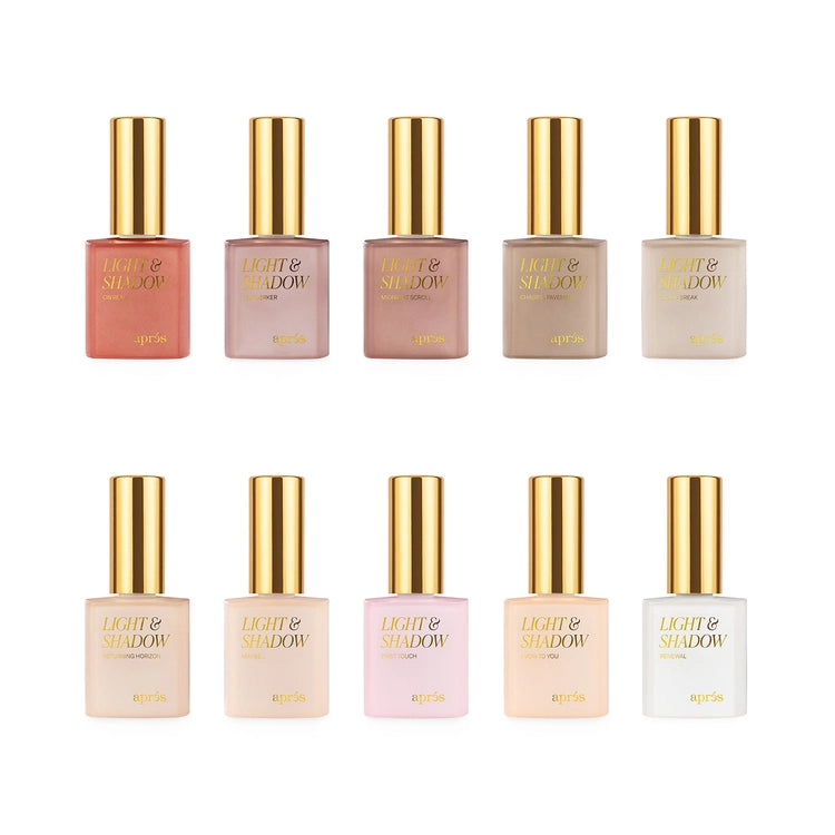 Aprés Gel Sheer Couleur Winter - Bộ 10