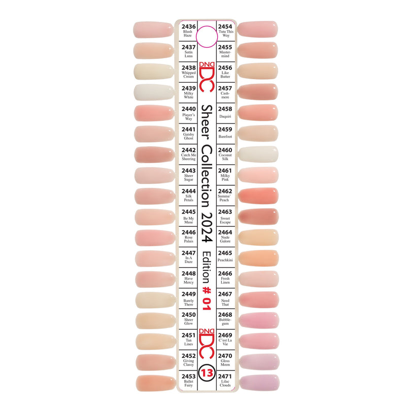 DC13 Color Swatch Only