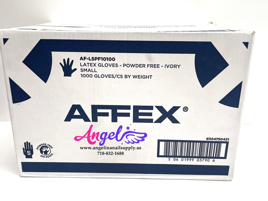 Affex Latex Glove - Powder Free(Medium - Case/10 boxes) - Angelina Nail Supply NYC