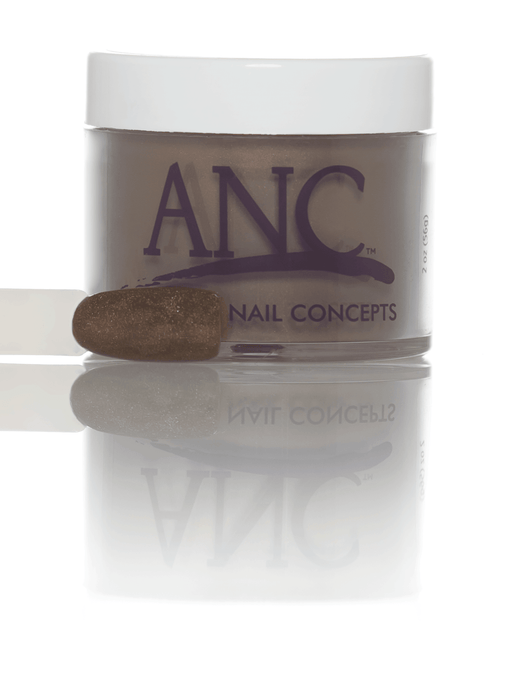 ANC Dip Powder 055 METALLIC DARK BRONZE - Angelina Nail Supply NYC