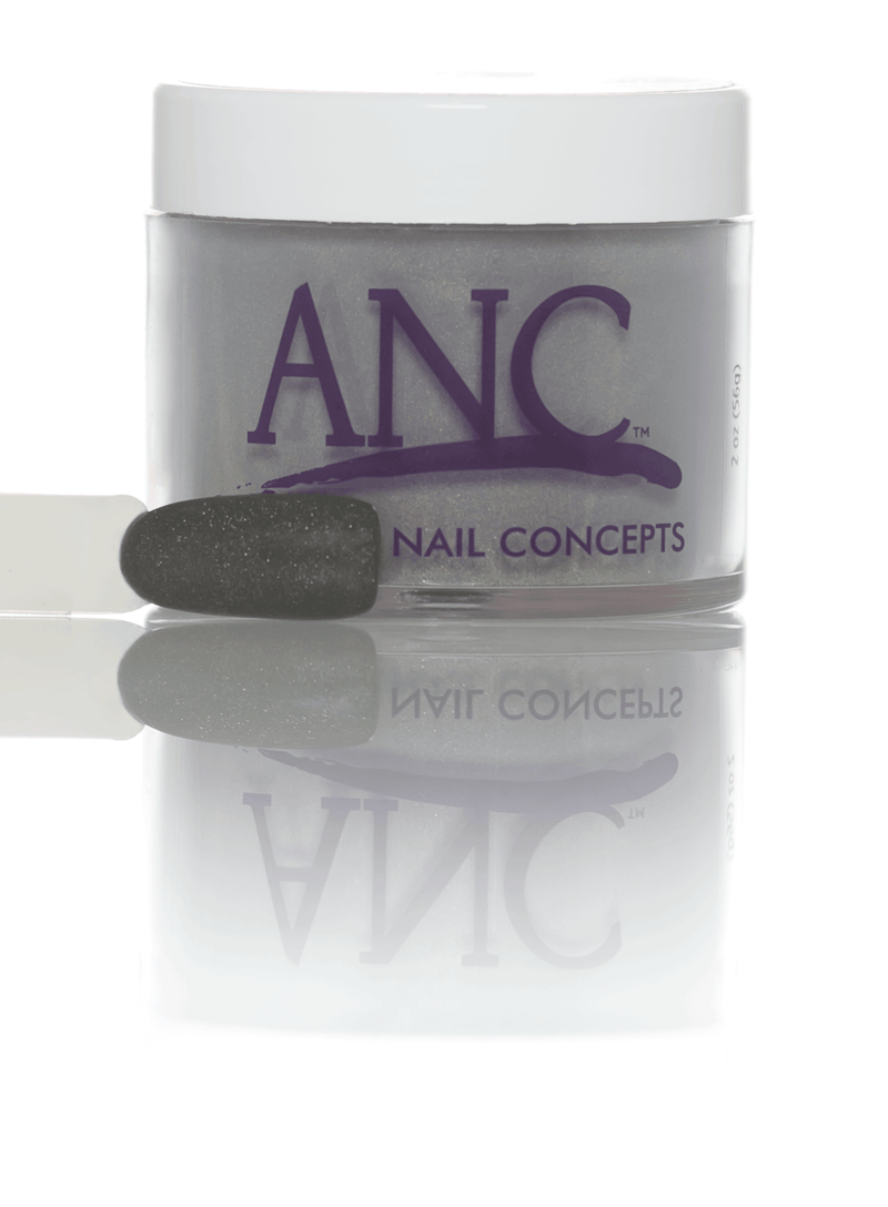 ANC Dip Powder 060 METALLIC BLACK - Angelina Nail Supply NYC