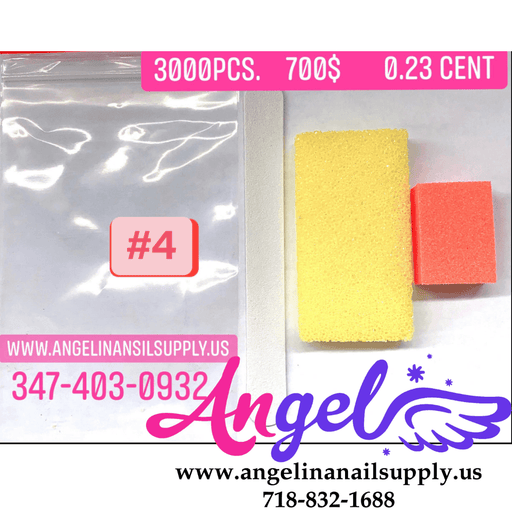Angel (#4) - Disposable Manicure Pedicure Kit (3in1) - Angelina Nail Supply NYC