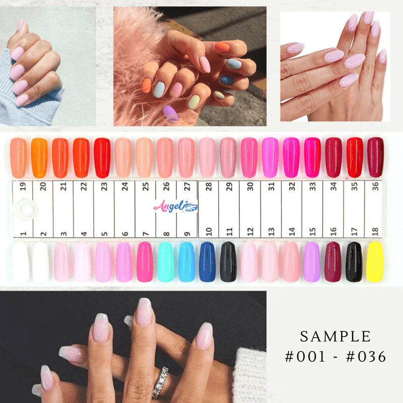Angel Dip Powder ( 36 colors ) #001 - #036 - Angelina Nail Supply NYC