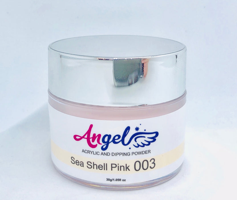 Angel Dip Powder D003 SEA SHELL PINK - Angelina Nail Supply NYC