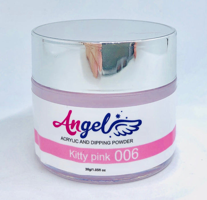 Angel Dip Powder D006 KITTY PINK - Angelina Nail Supply NYC