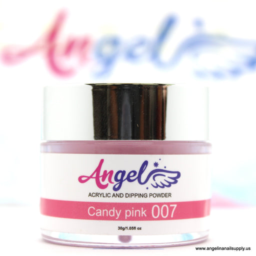 Angel Dip Powder D007 CANDY PINK - Angelina Nail Supply NYC