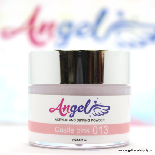 Angel Dip Powder D013 CASTLE PINK - Angelina Nail Supply NYC