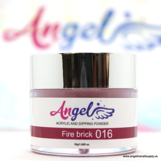 Angel Dip Powder D016 FIRE BRICK - Angelina Nail Supply NYC