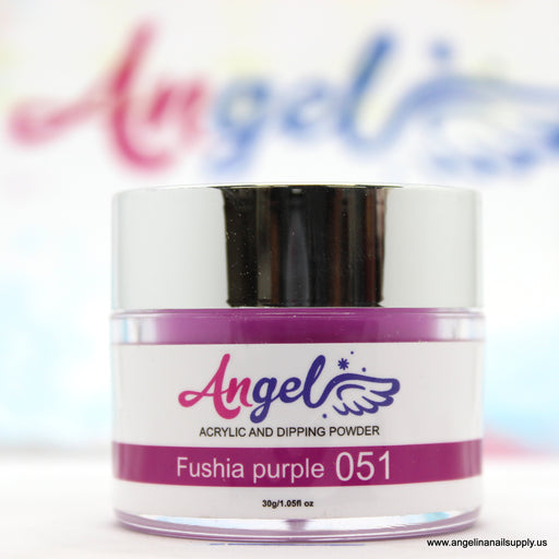 Angel Dip Powder D051 FUSHIA PURPLE - Angelina Nail Supply NYC