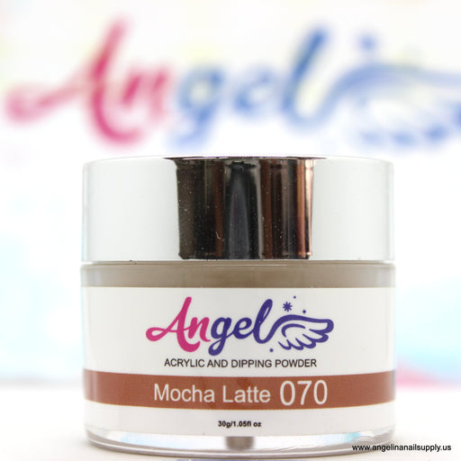 Angel Dip Powder D070 MOCHA LATTE - Angelina Nail Supply NYC