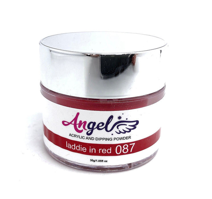 Angel Dip Powder D087 LADDIE IN RED - Angelina Nail Supply NYC