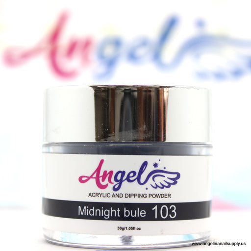 Angel Dip Powder D103 MIDNIGHT BULE - Angelina Nail Supply NYC