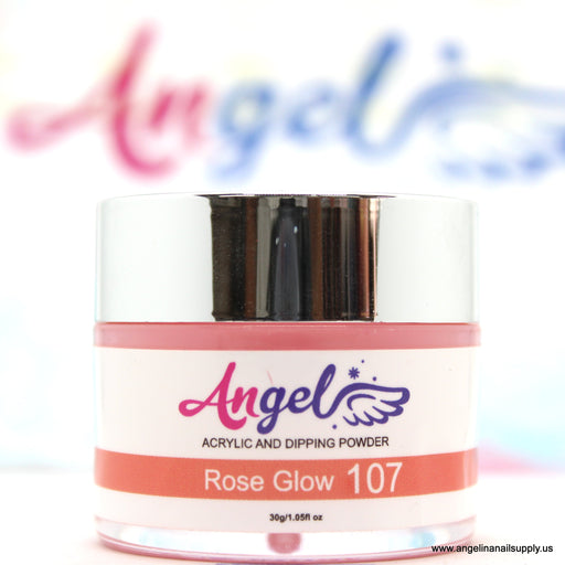 Angel Dip Powder D107 ROSE GLOW - Angelina Nail Supply NYC