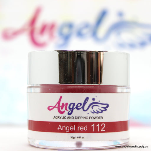 Angel Dip Powder D112 ANGEL RED - Angelina Nail Supply NYC