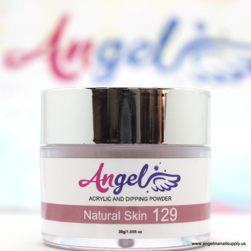 Angel Dip Powder D129 NATURAL SKIN - Angelina Nail Supply NYC