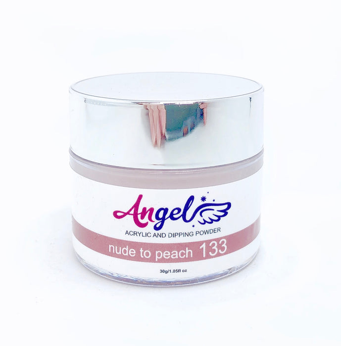 Angel Dip Powder D133 NUDE TO PEACH - Angelina Nail Supply NYC