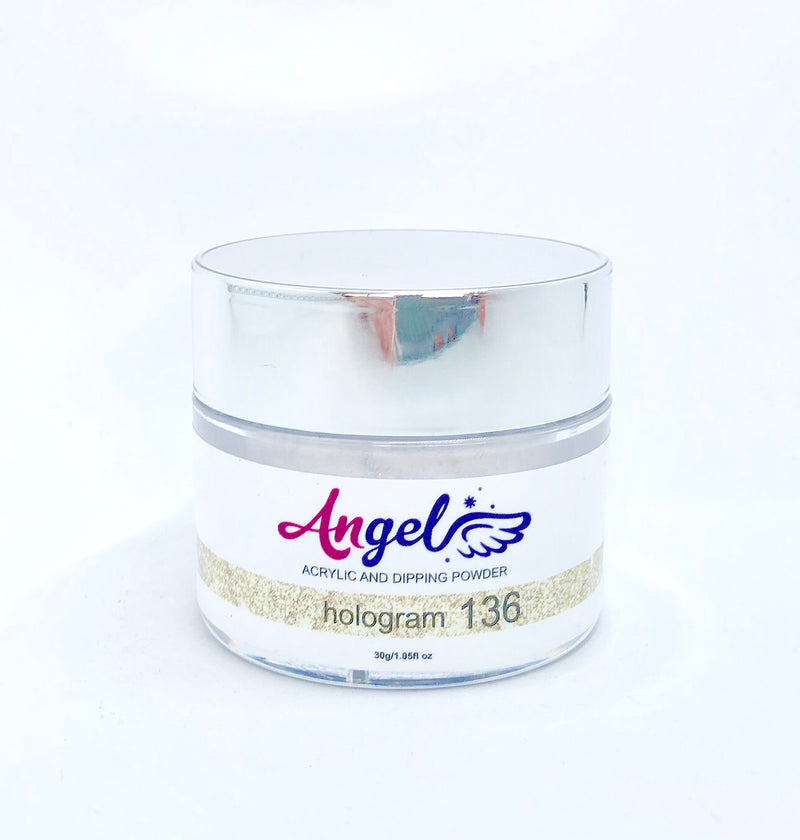 Angel Dip Powder D136 HOLOGRAM - Angelina Nail Supply NYC