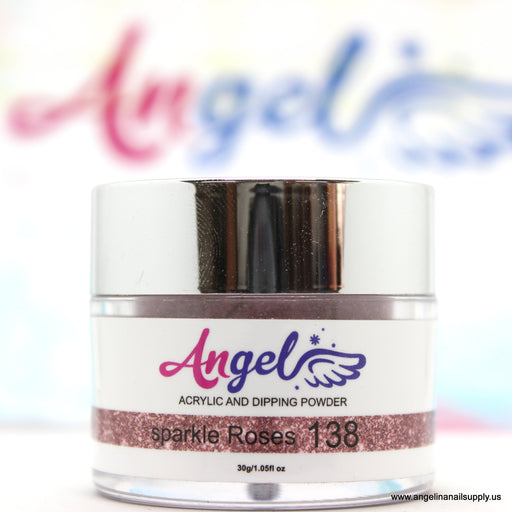 Angel Dip Powder D138 SPARKLE ROSES - Angelina Nail Supply NYC
