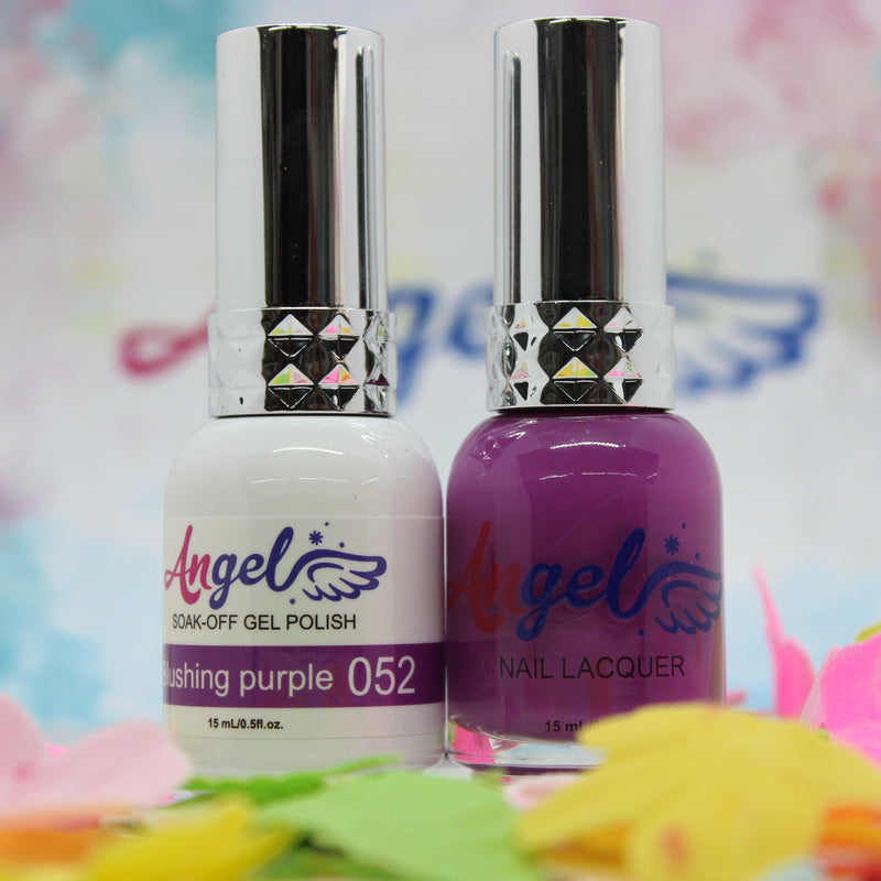 Angel Gel Duo G052 BLUSHING PURPLE - Angelina Nail Supply NYC