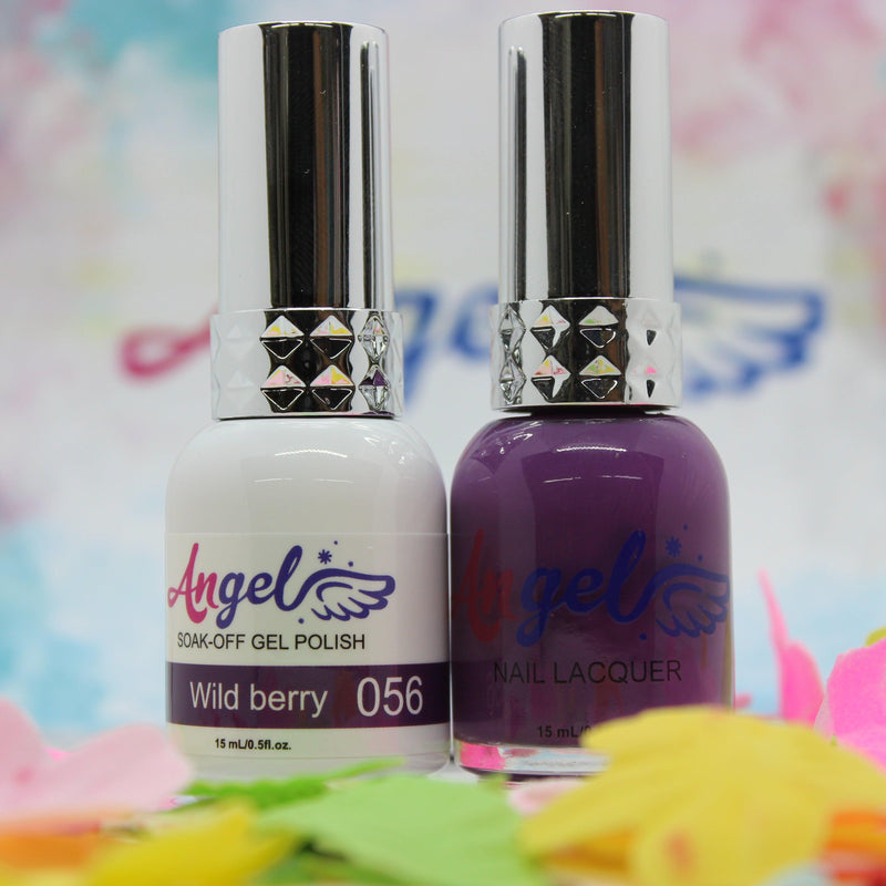 Angel Gel Duo G056 WILD BERRY - Angelina Nail Supply NYC