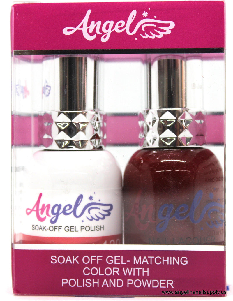 Angel Gel Duo G139 SPARKLE RED - Angelina Nail Supply NYC