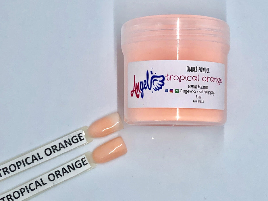 Angel Ombre Powder 01 Tropical Orange - Angelina Nail Supply NYC