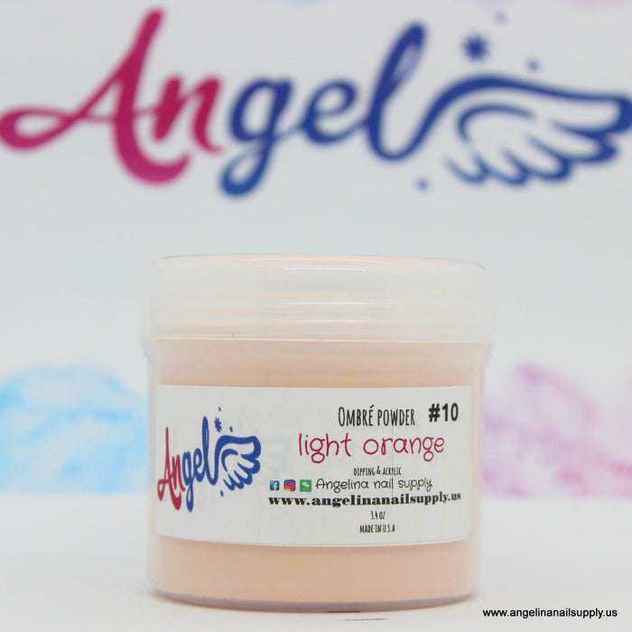 Angel Ombre Powder 10 Light Orange - Angelina Nail Supply NYC