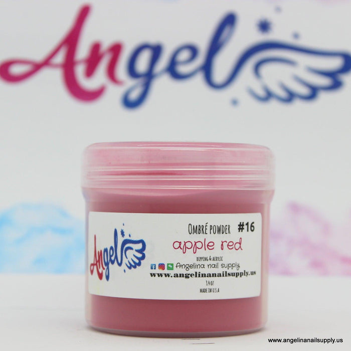 Angel Ombre Powder 16 Apple Red - Angelina Nail Supply NYC
