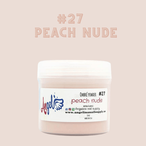 Angel Ombre Powder 27 Peach Nude - Angelina Nail Supply NYC