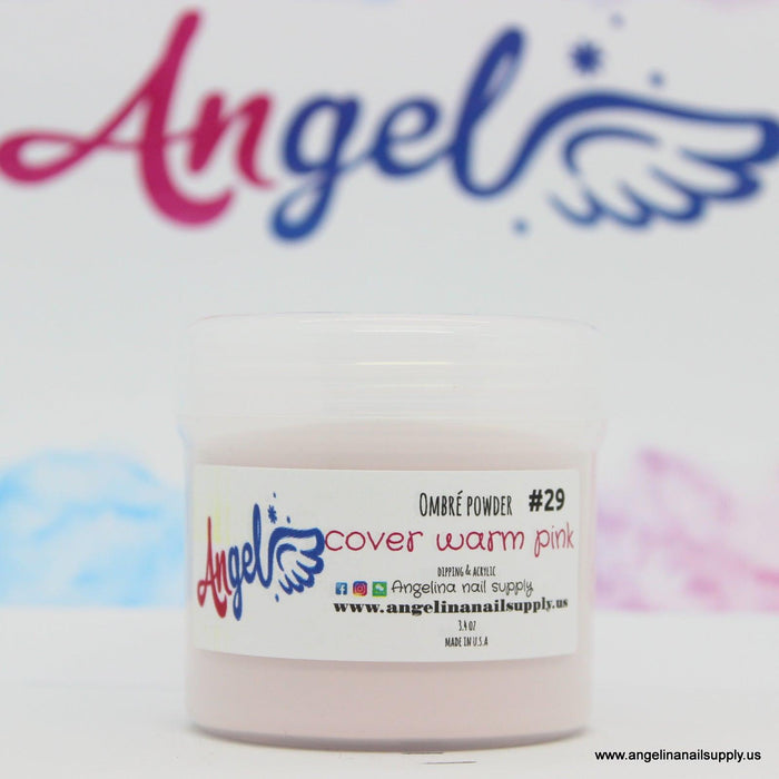 Angel Ombre Powder 29 Cover Warm Pink - Angelina Nail Supply NYC