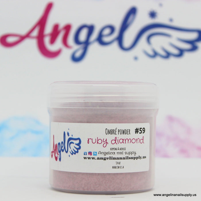 Angel Ombre Powder 59 Ruby Diamond - Angelina Nail Supply NYC