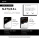 Aprés Box of Tips Natural - Coffin - Long - Angelina Nail Supply NYC
