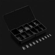 Aprés Box of Tips Natural - Heart - Square - Medium - Angelina Nail Supply NYC