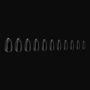 Aprés Box of Tips Natural - Round - Medium - Charm - Angelina Nail Supply NYC