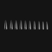 Aprés Box of Tips Sculpted - Stiletto - Extra Long - Angelina Nail Supply NYC