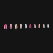 Aprés Tips Natural - Round - Medium - Base Color - Angelina Nail Supply NYC