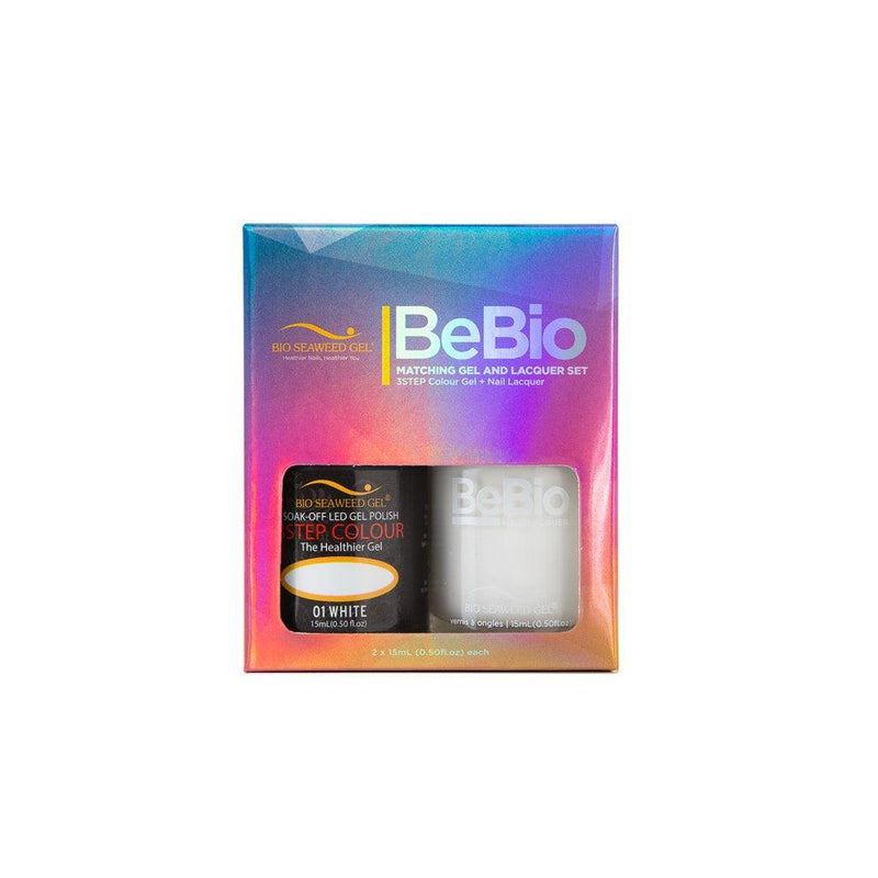 BE BIO GEL DOU 01 WHITE - Angelina Nail Supply NYC