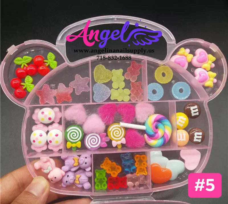 Candy, Lollipop & Gummy 3D Nail Design - Angelina Nail Supply NYC