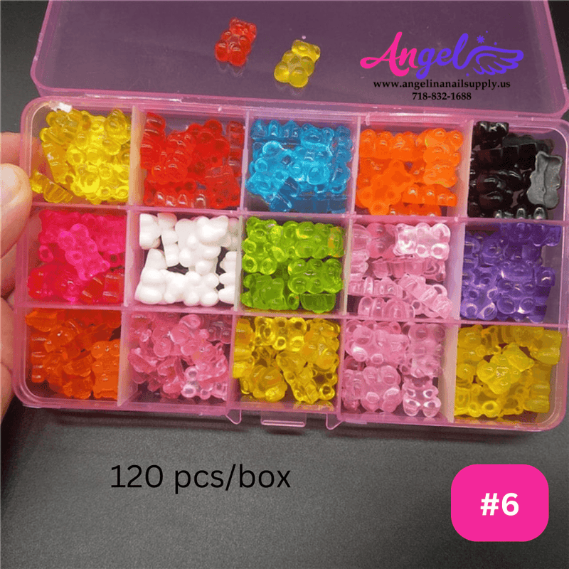 Candy, Lollipop & Gummy 3D Nail Design - Angelina Nail Supply NYC