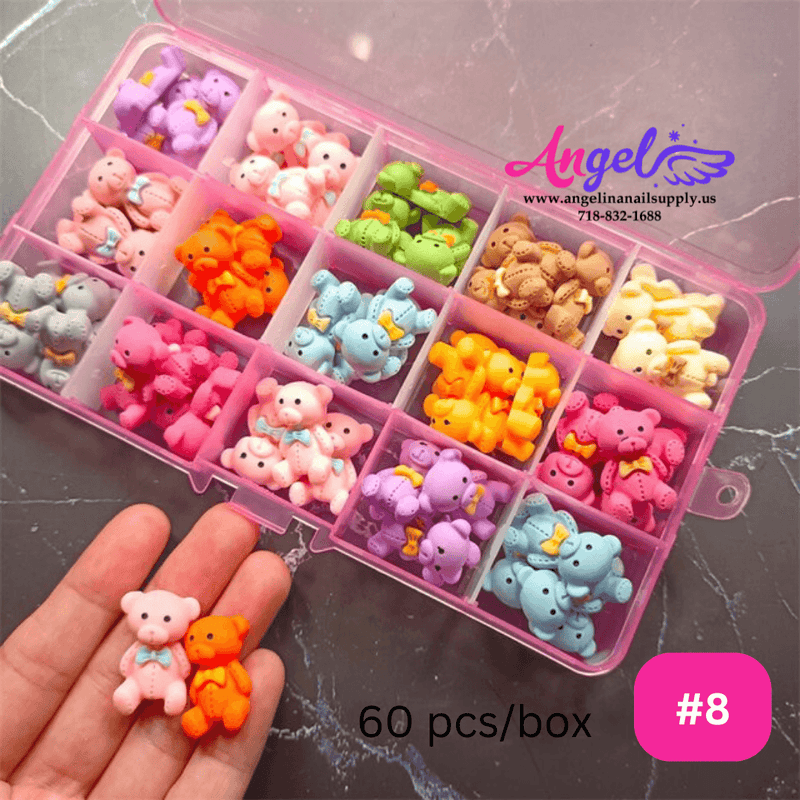 Candy, Lollipop & Gummy 3D Nail Design - Angelina Nail Supply NYC