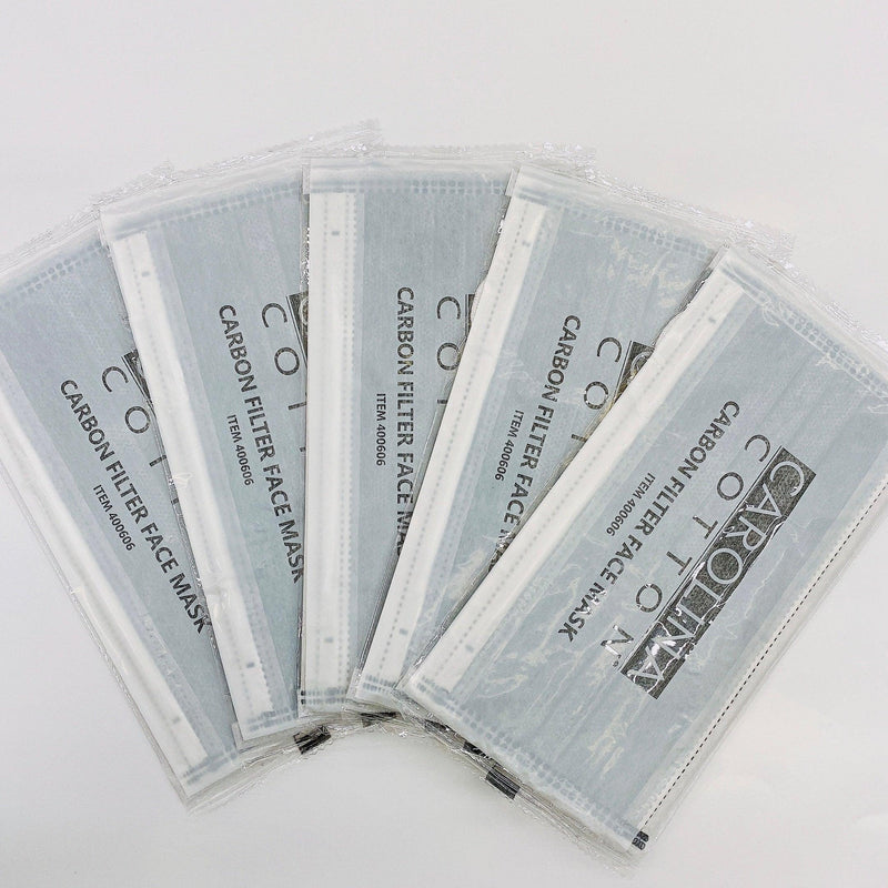Carolina Carbon Face Mask (case/20 boxes) - Angelina Nail Supply NYC