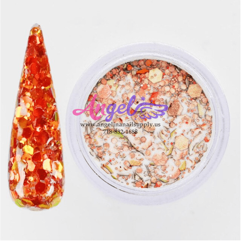 Chameleon Holographic Flakes Galaxy Acrylic Powder (12 color) - Angelina Nail Supply NYC