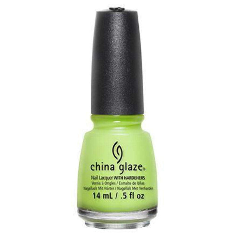 China Glaze Polish 1300 Grass Is Lime Greener - Angelina Nail Supply NYC